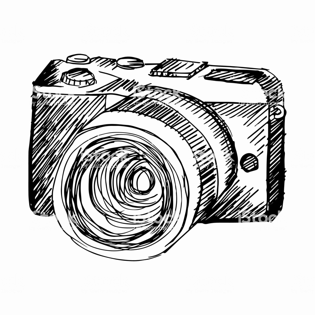 Camera Lens Drawing Free download on ClipArtMag