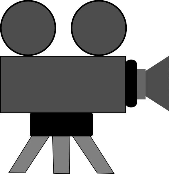 576x594 Movie Camera Clip Art Free Vector In Open Office Drawing