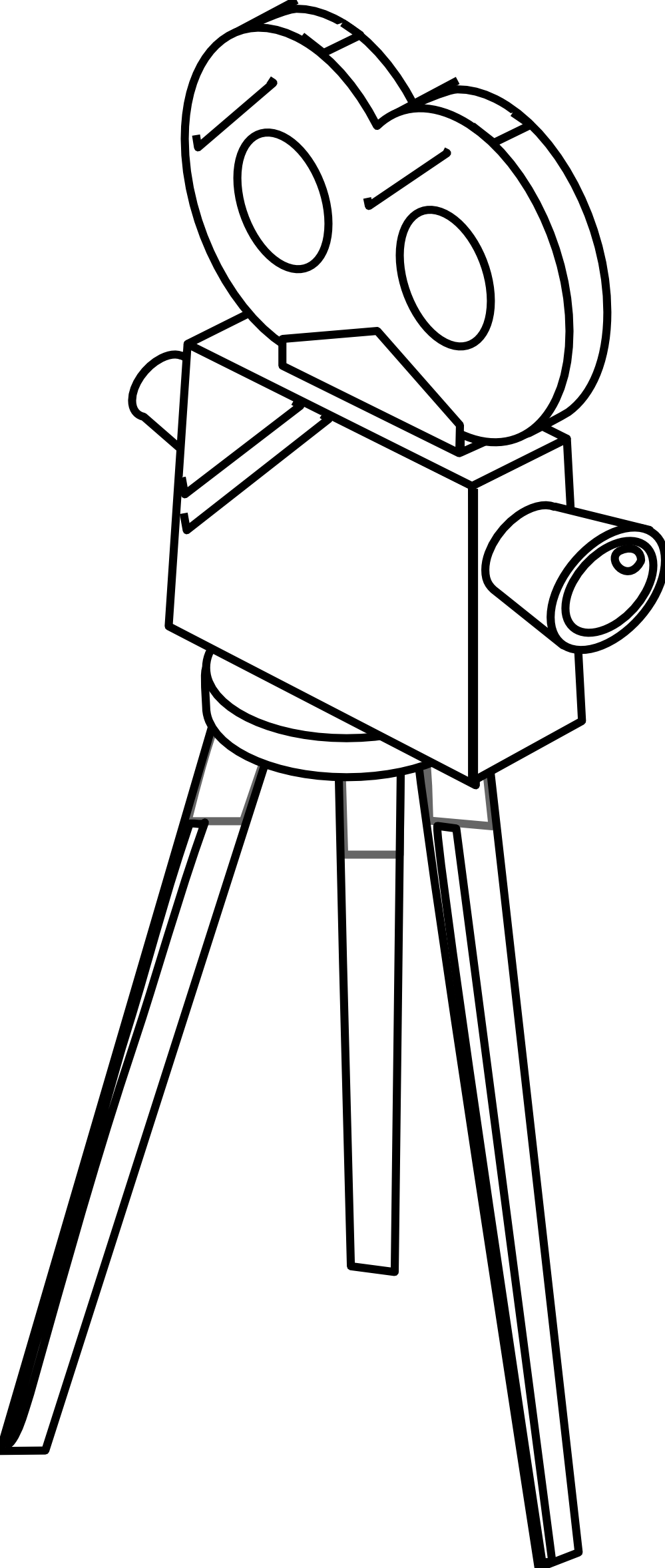 999x2355 Video Camera Drawing Png, Picture