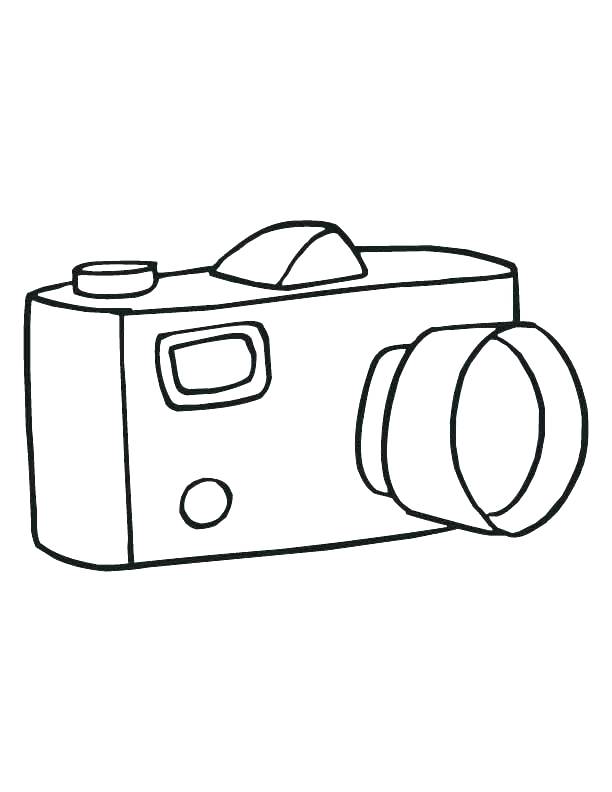 612x792 Coloring Pages Camera Camera Coloring Pages Simple Best Coloring