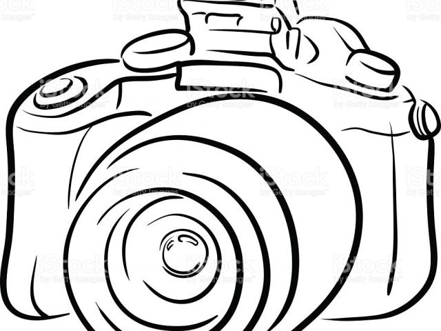 640x480 Drawn Camera Simple