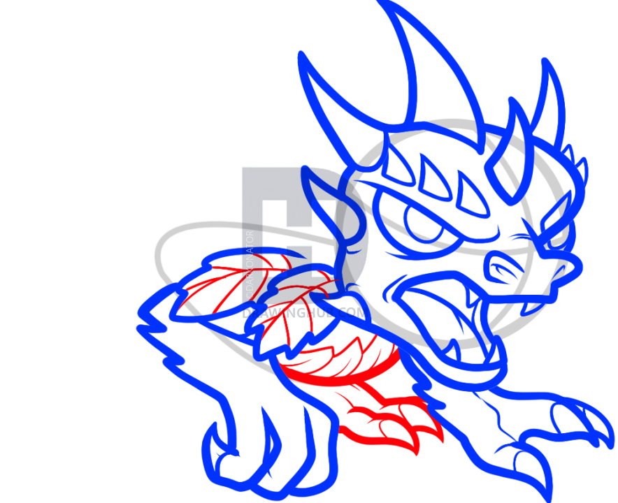 884x720 how to draw camo, skylanders, step