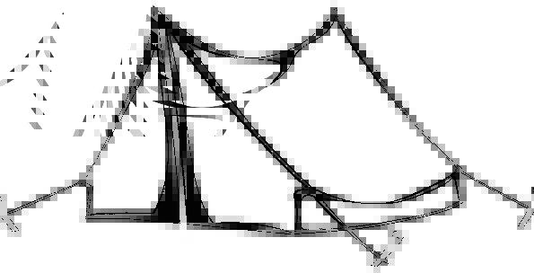 595x304 Camping, Go Camping, Vacation, Travel, Drawing, Sketch, Tent