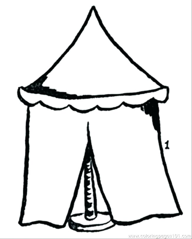650x809 Tent Coloring
