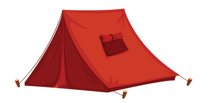 Camping Tent Drawing