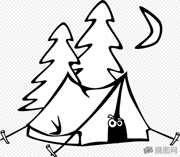 711x620 Camping Tents Graphics Image Picture Free Download