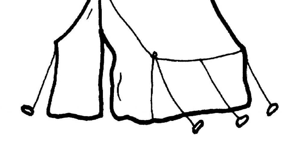 960x544 Stunning Tent Drawing For Kids Coloring How To Draw Tents Fun