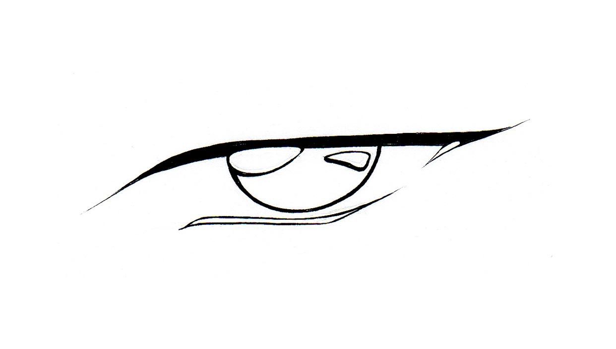 1242x704 How To Draw Male Eyes