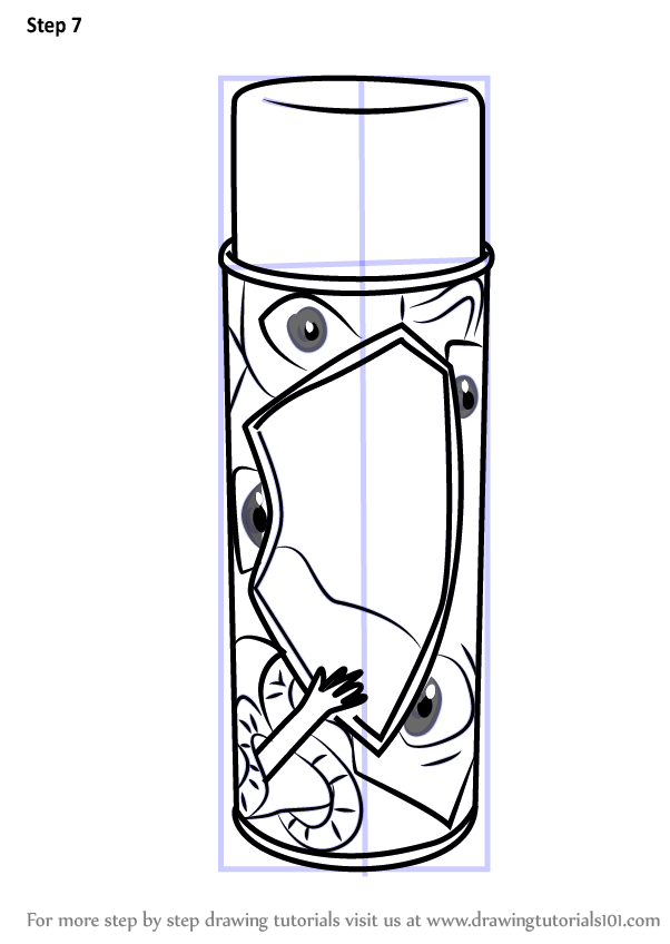 602x848 Learn How To Draw Spray Can