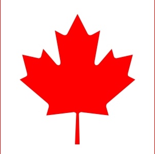302x300 Flag Of Canada Clip Art Free Vector In Open Office Drawing