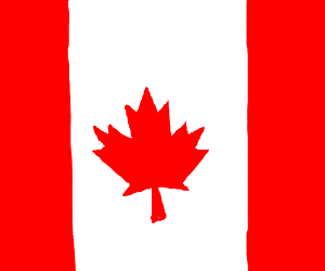 Canada Flag Drawing