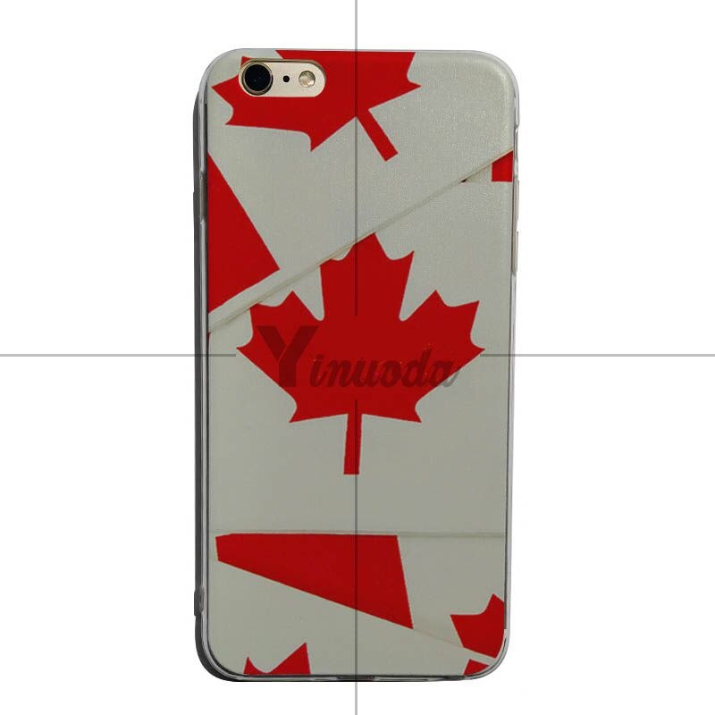 800x800 Yinuoda Canada Flag Printing Drawing Protection Phone Cover Case