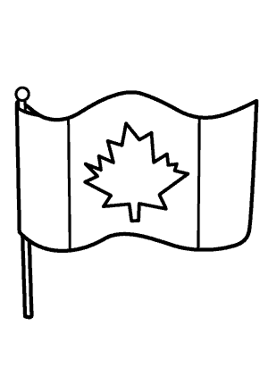 Canada Flag Drawing | Free download on ClipArtMag