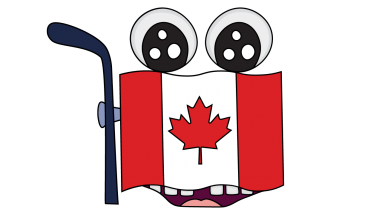 382x215 How To Draw Canadian Flag, World, Easy Step