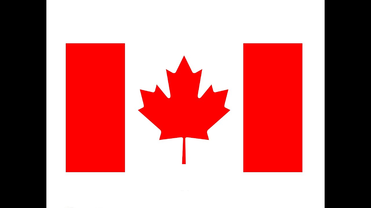 1280x720 How To Draw A Canadian Flag Kak Narisovat Flag Kanady