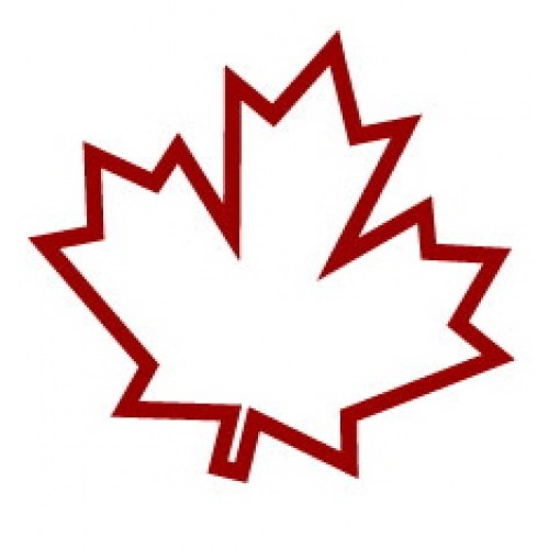 500x500 Canada Maple Leaf Drawing At Free For Free Coloring Pages