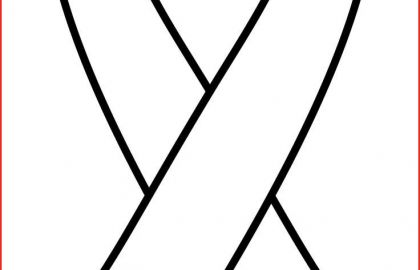 420x270 Breast Cancer Awareness Coloring Pages Ribbon Coloring