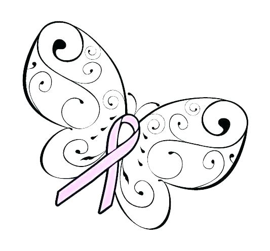 533x496 Cancer Ribbon Coloring