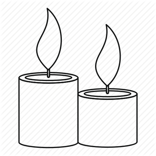 512x512 Collection Of Free Candle Drawing Transparent Download On Ui Ex