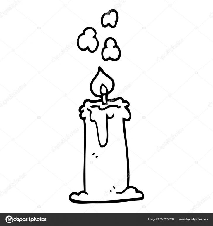 Candle Drawing | Free download on ClipArtMag