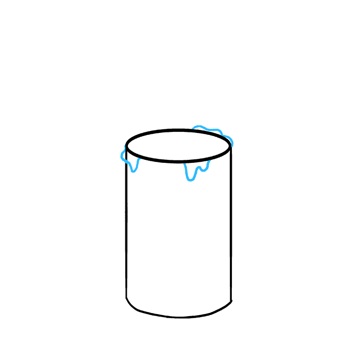 680x678 How To Draw A Candle