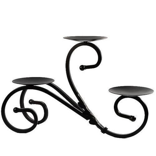 500x500 Black Iron Candle Holder, Twenty Sixth Element