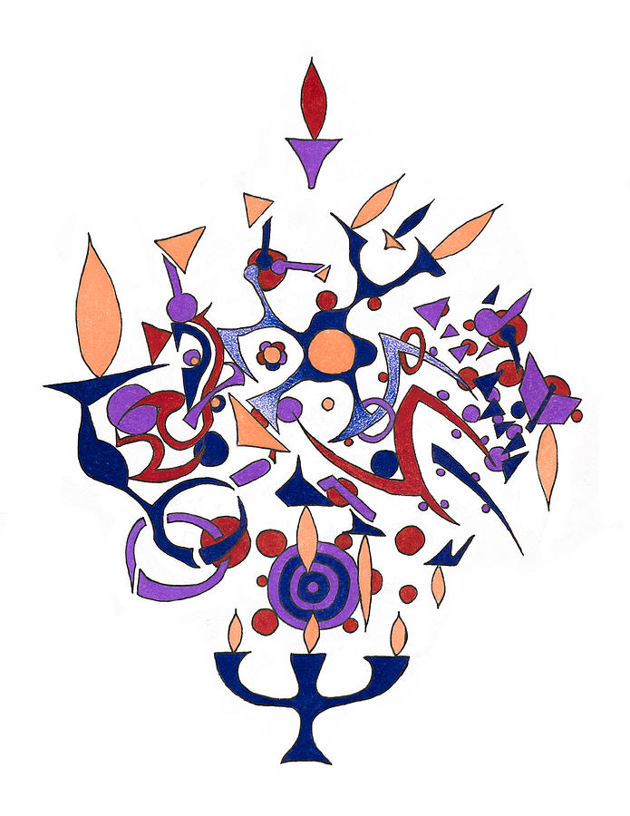 695x900 Candle Light Drawing