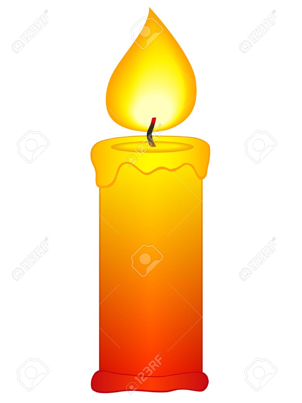 975x1300 Fire Candle Light Clipart