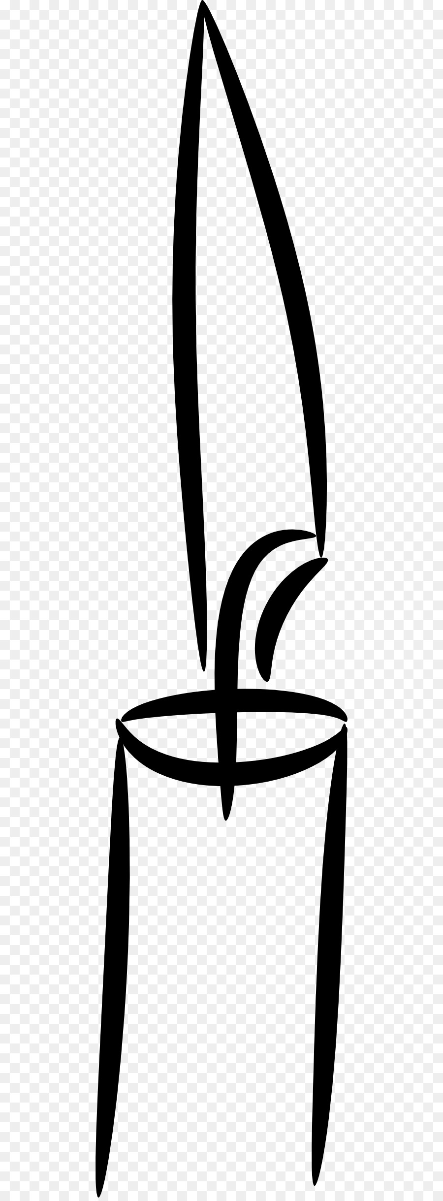 900x2440 Light, Candle, Drawing, Transparent Png Image Clipart Free Download