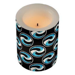 307x307 Color Pencil Drawing Candles Candle Holders Zazzle