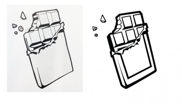 600x344 Chocolate Bar Drawing