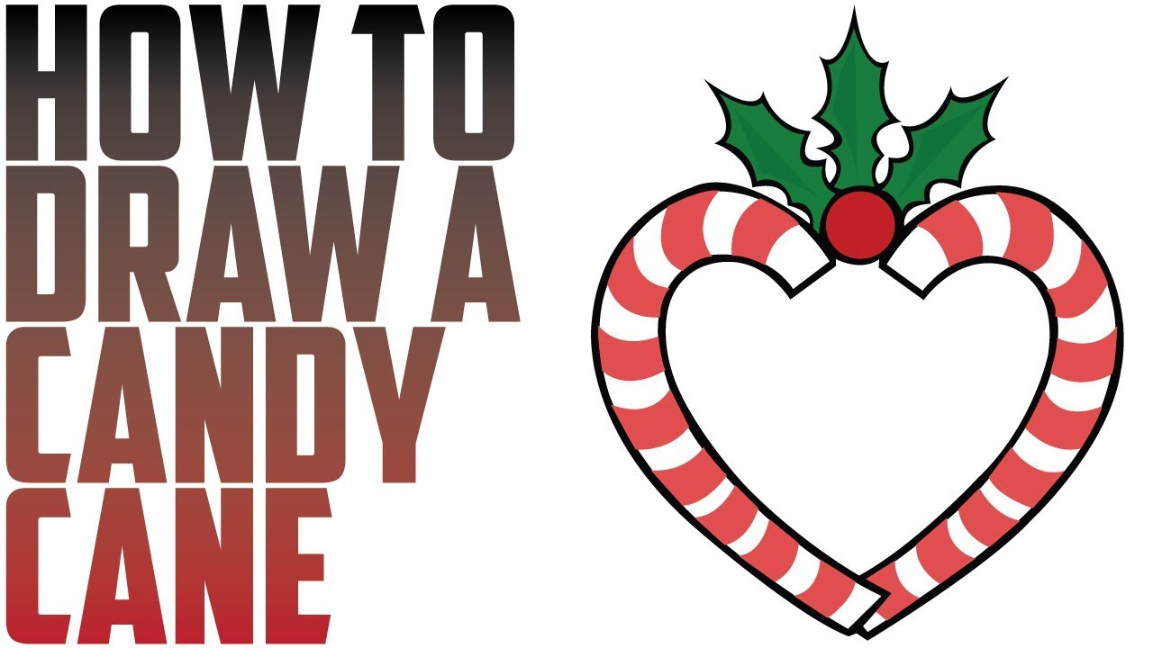 1280x720 How To Draw A Candy Cane In Illustrator