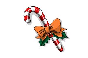 300x200 How To Draw Candy Cane