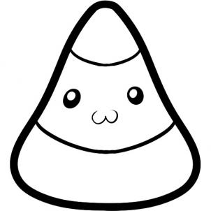 302x302 How To Draw How To Draw Candy Corn, Candy Corn
