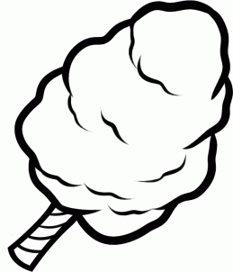 259x302 How To Draw How To Draw Cotton Candy