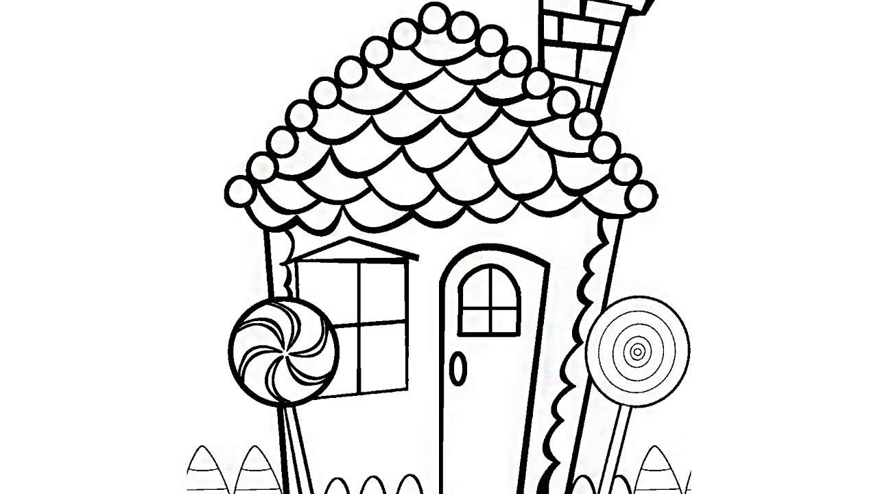 1280x720 Coloring Book Pages Candyland And Chocolate Candy Videos For Kids
