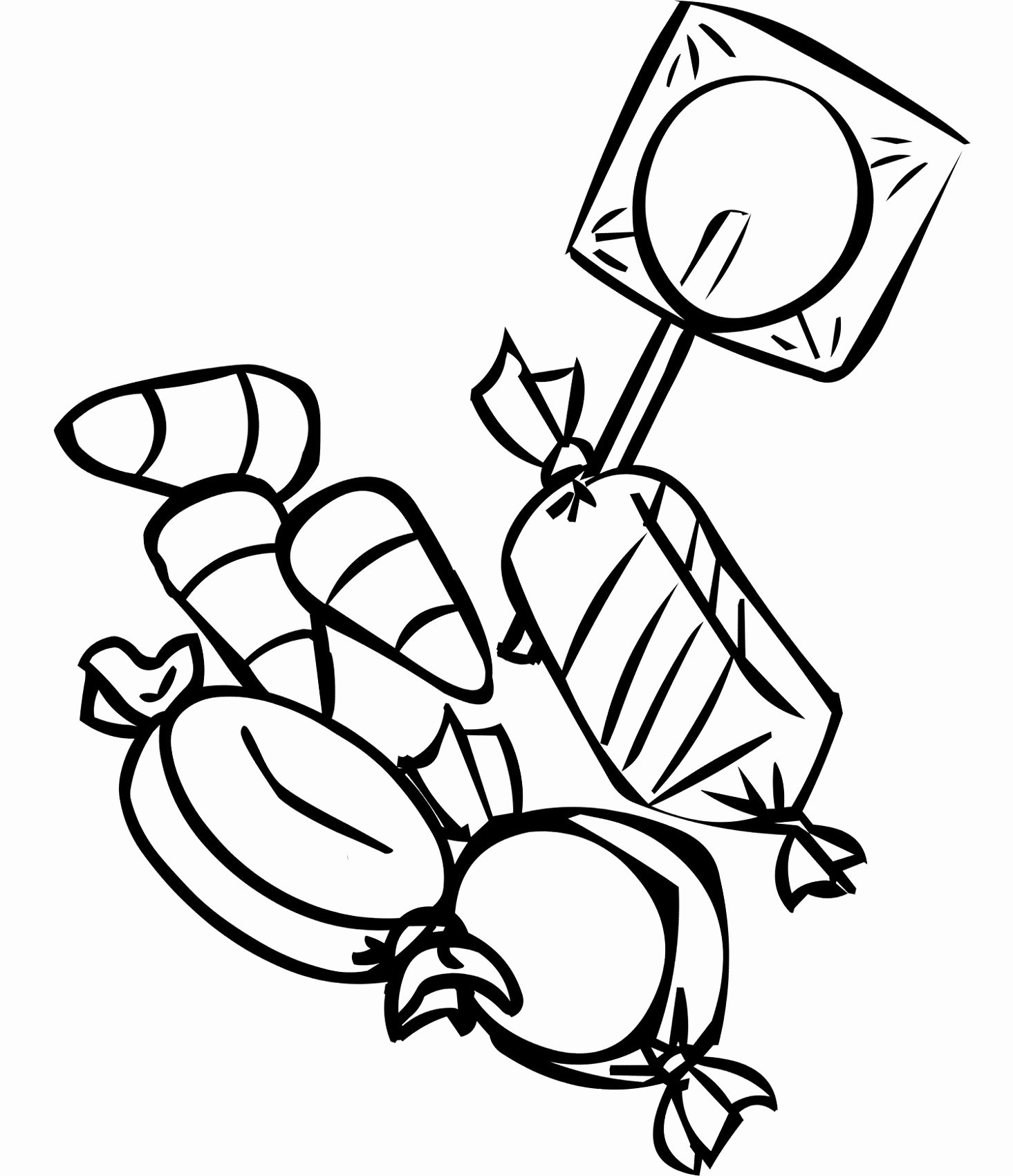 1465x1700 Candyland Drawing Sweet For Free Download