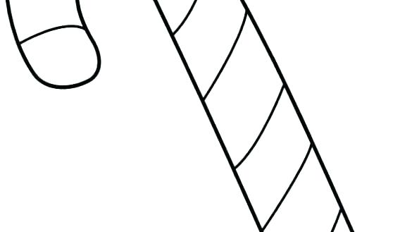 585x329 Drawing Christmas Stockings Fill With Candy Cane Coloring Pages