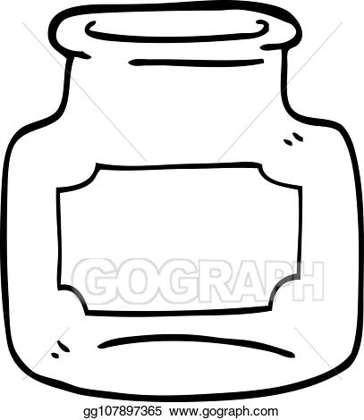 407x470 Huge Collection Of 'empty Jar Drawing' Download More Than