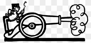 320x153 Download Cannon Drawing Soldier