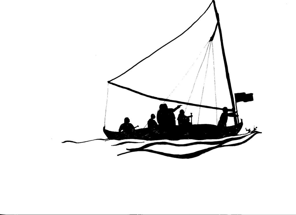 Canoe Drawing | Free download on ClipArtMag