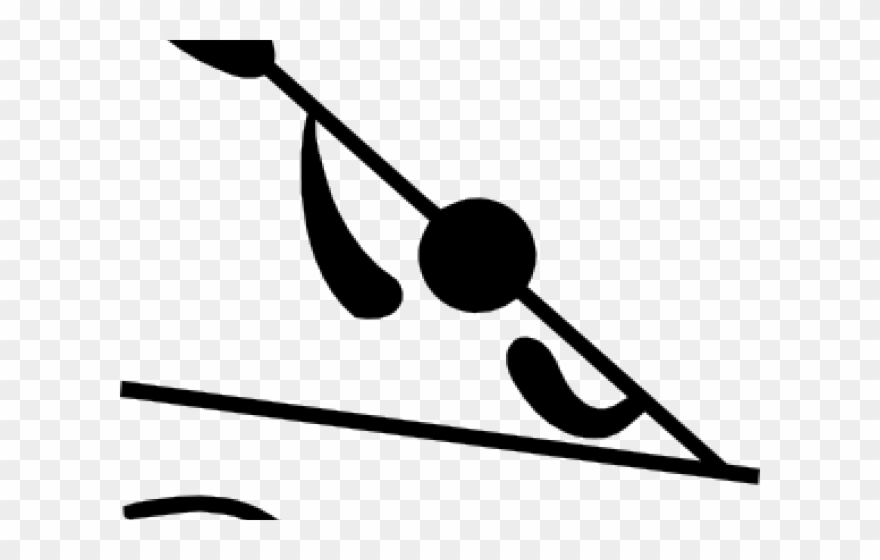 880x560 Kayak Clipart Canoe Drawing