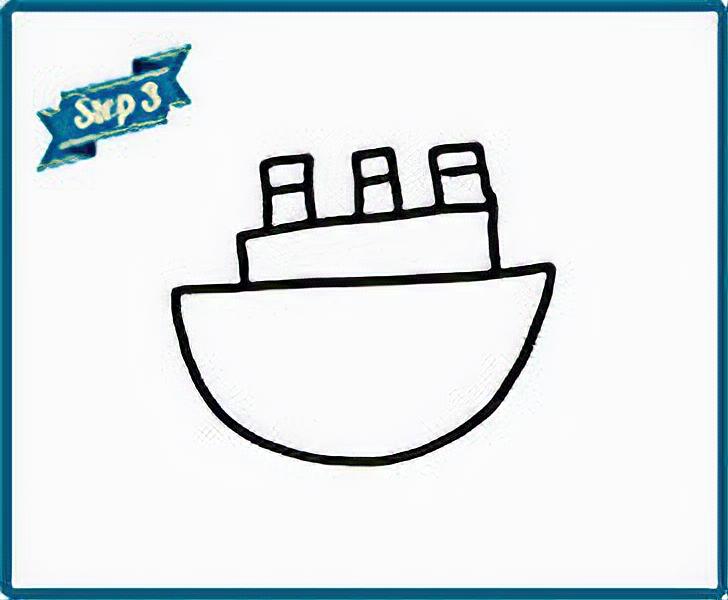 728x600 Drawing Ship Canon Pixmatown