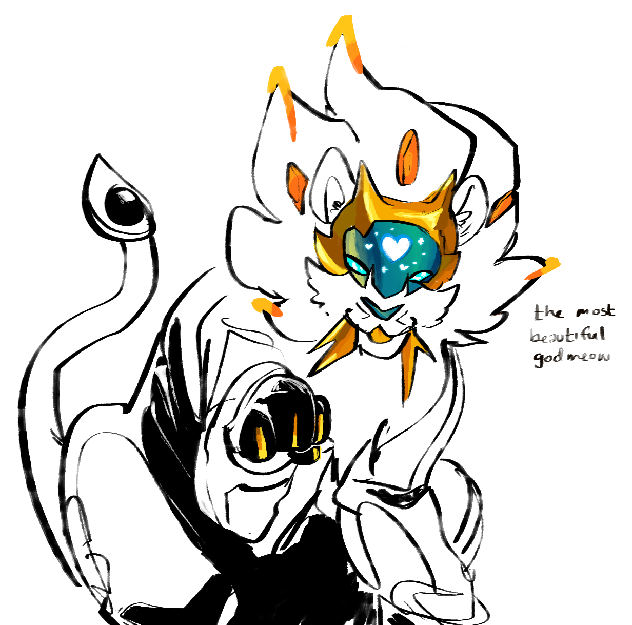 1232x1218 Cat Hood Is Canon Drawingscolorhelp