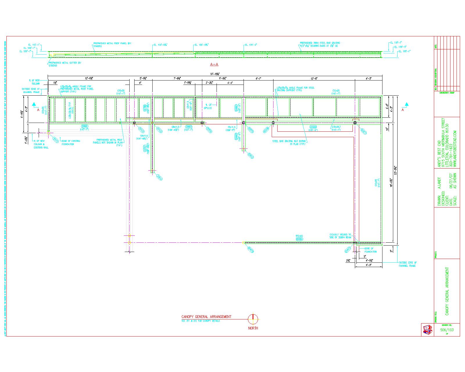 1600x1280 autocad structural steel detailing samples