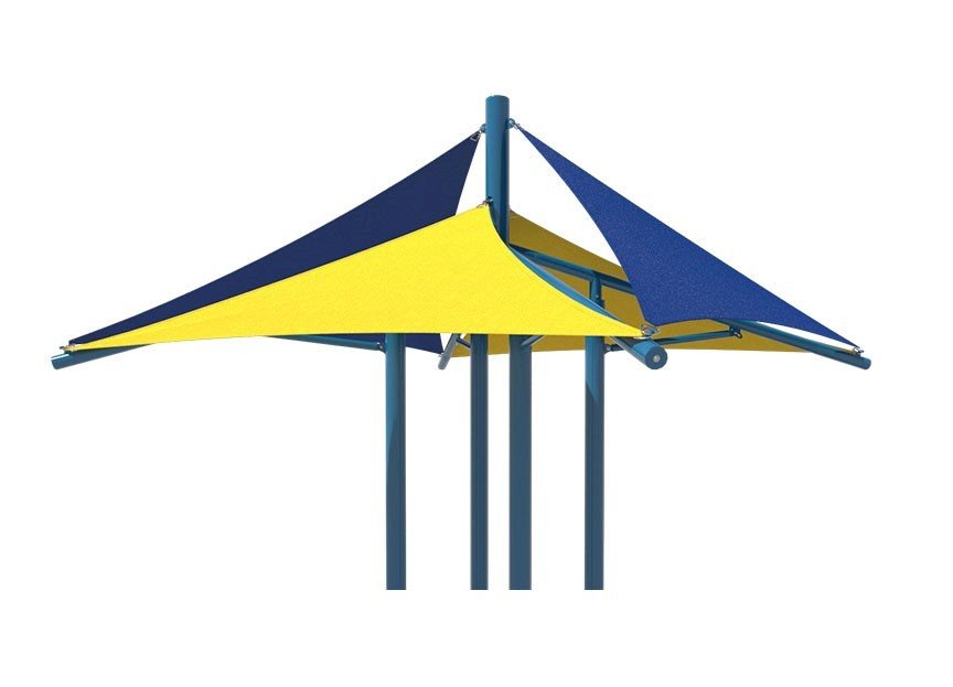 864x623 custom modular quad sail shade structure for playground equipment