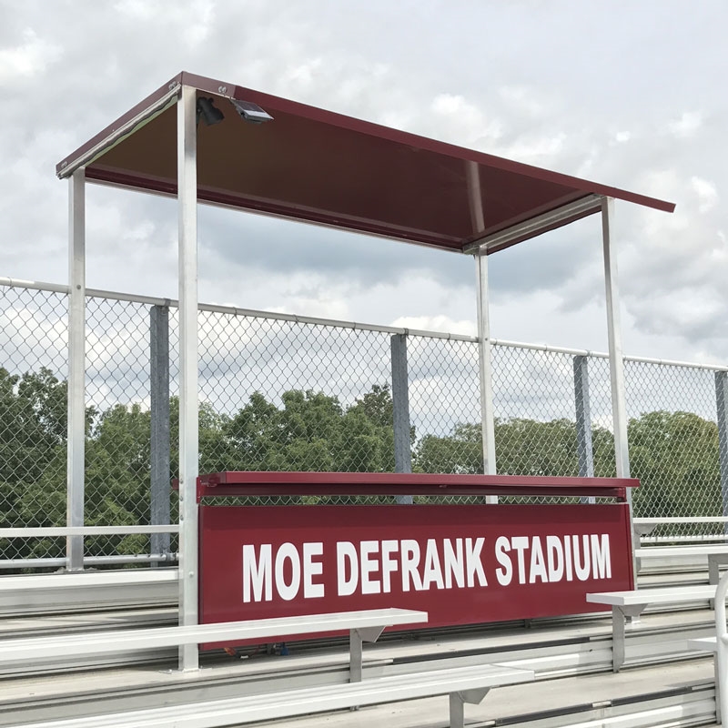 800x800 platform canopy structure