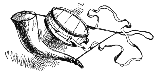 640x313 powderhorn and canteen clipart etc