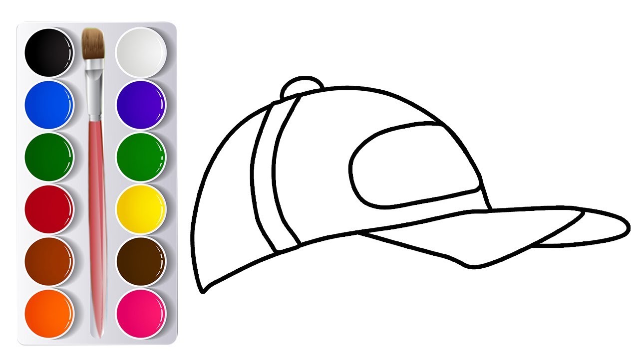 1280x720 Cap Drawing For Kid Kid Drawing Class
