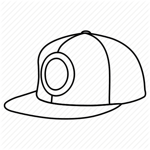 512x512 Collection Of Free Cap Drawing Baseball Download On Ui Ex